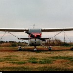 Steve's favourite C172 tied down at its home base