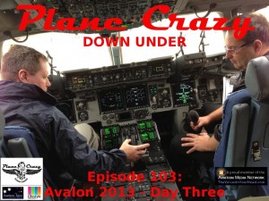 Grant & Steve are sorting out the RAAF C-17 flight deck