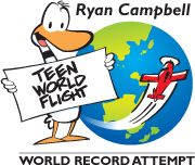 Ryan Campbell's Teen World Flight Logo