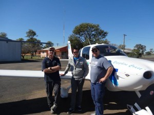 Steve & Grant with Ryan Campbell at AusFly 2013