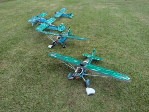 Some of the autonomous target aircraft